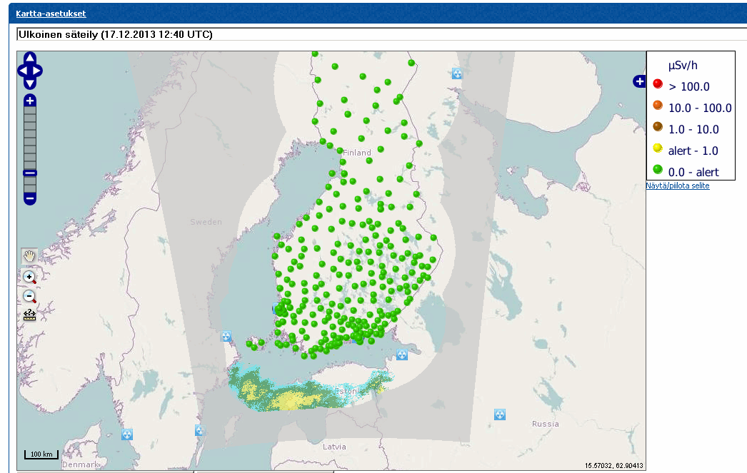 TIUKU radar screenshot